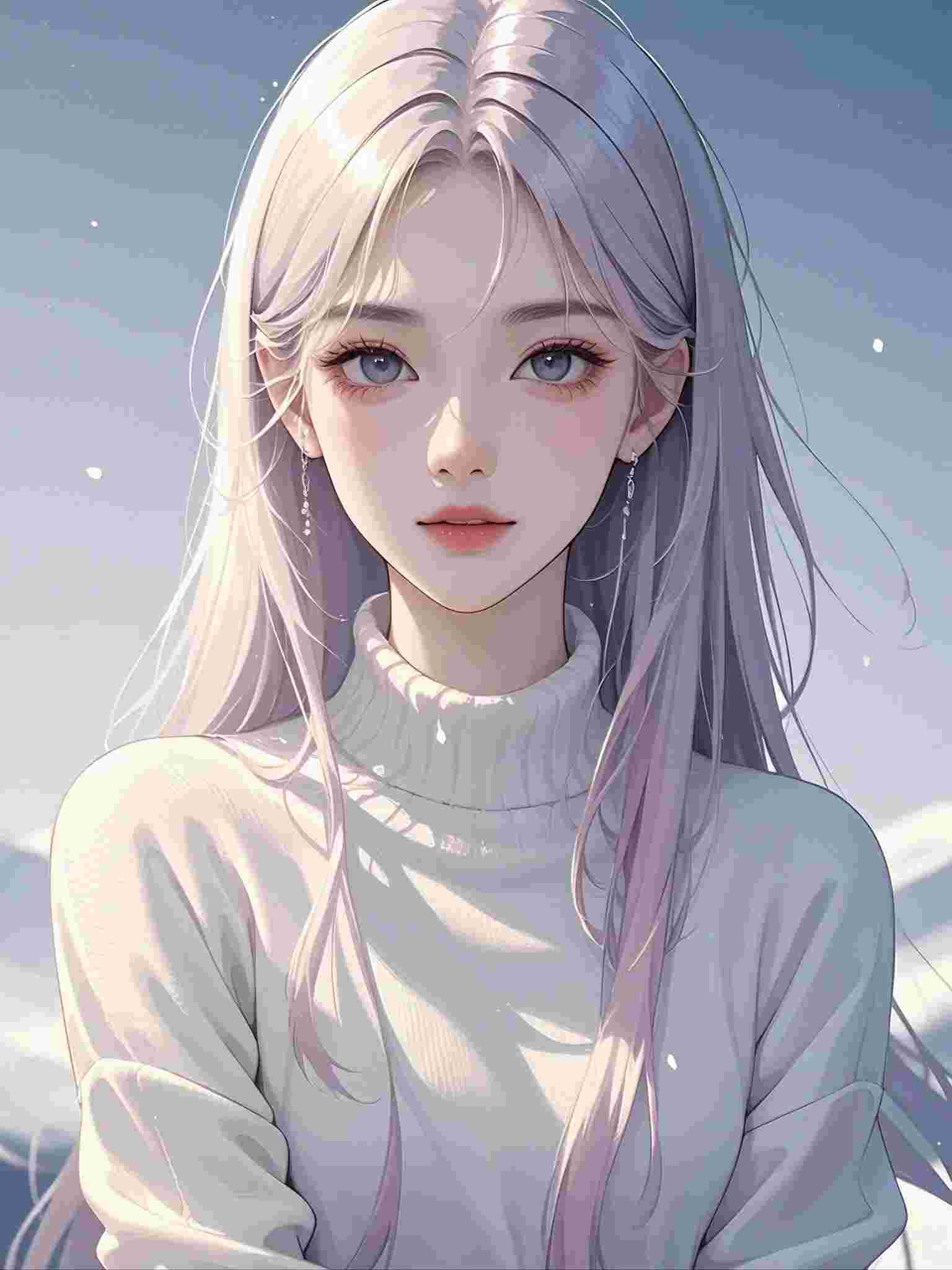 冬雪覆长街，情深十年灰